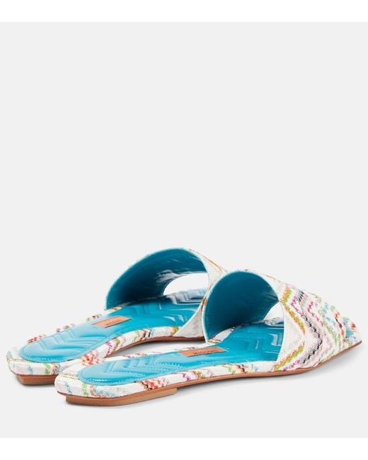 Missoni Blue Gia Sandals