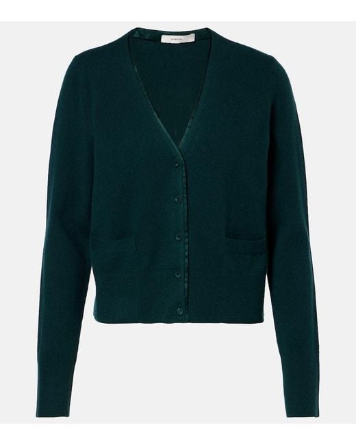 Cardigan En Laine Et Cachemire Melange Vince en coloris Green