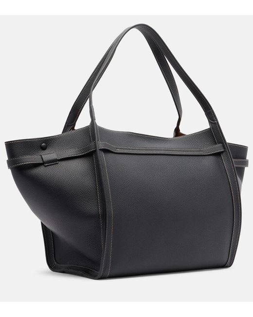 Tod's Black T Timeless Leather Shoulder Bag