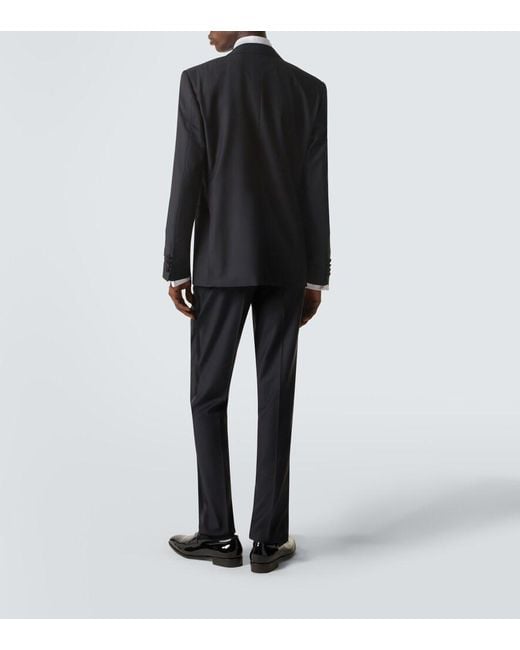 Canali Black Wool Tuxedo for men