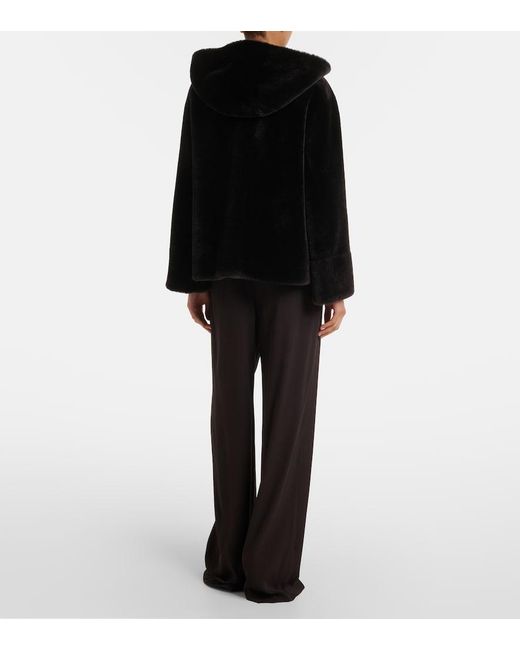 Agnona Blue Jersey Wide-Leg Pants