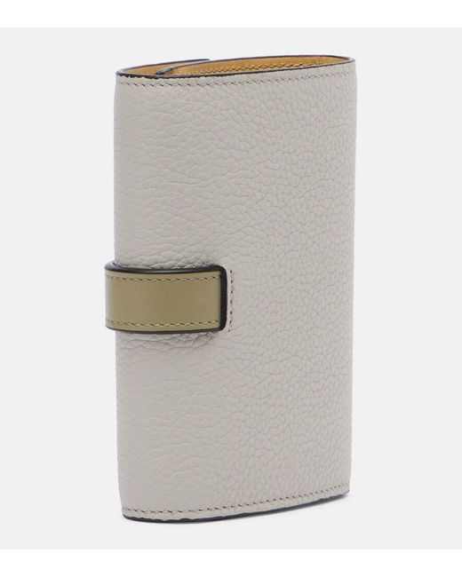 Loewe Gray Leather Wallet