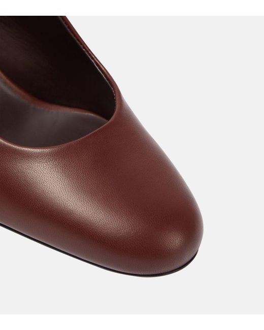 Salones Destalonados Damiersli De Piel Max Mara de color Brown