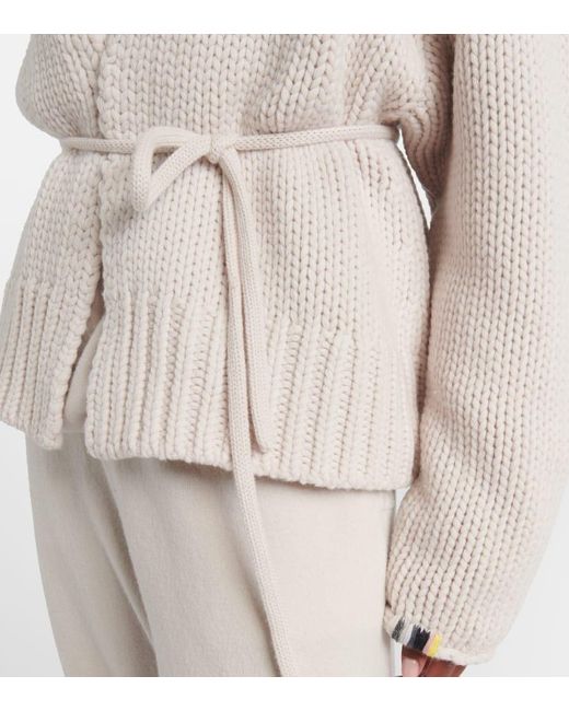 Cardigan Envolvente Ginza De Cachemir Extreme Cashmere de color Natural