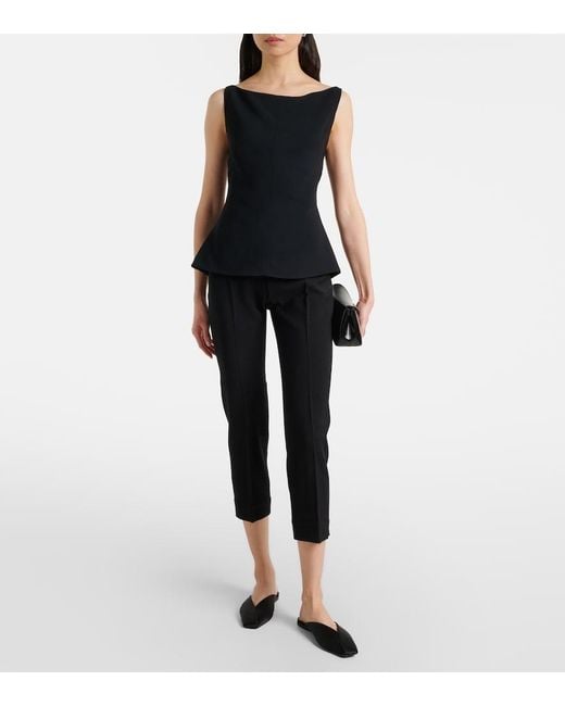TOVE Black Drew Capri Pants