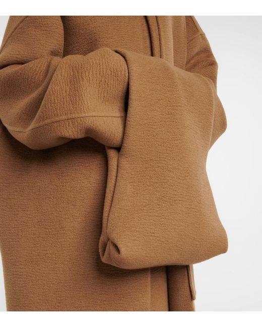The Row Brown Glove Large Clutch Bag