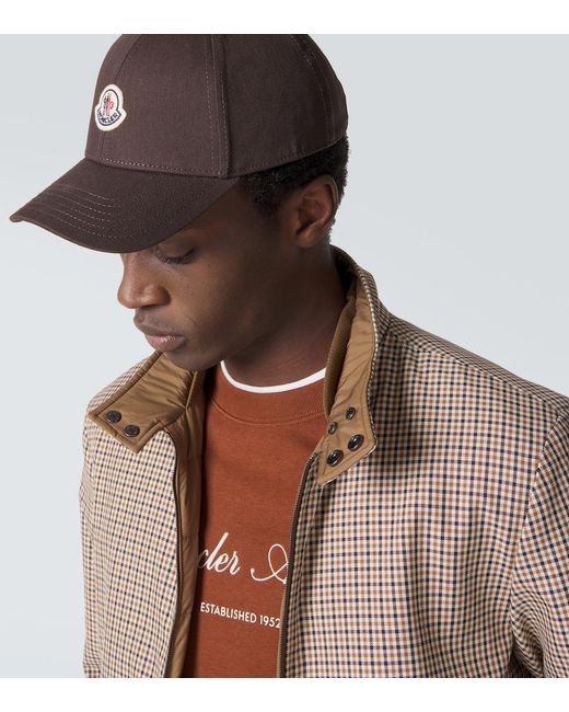 Cappello Da Baseball di Moncler in Brown da Uomo