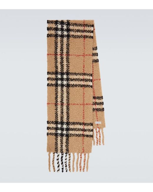 Sciarpa di Burberry in Natural da Uomo