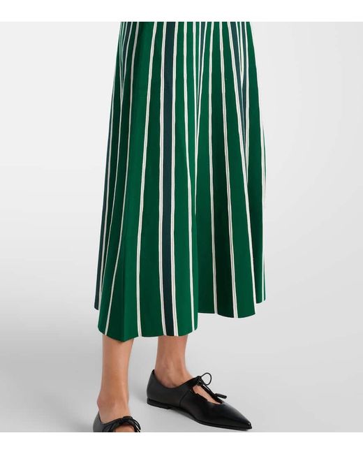 Max Mara Green Maxikleid Tallone Aus Strick