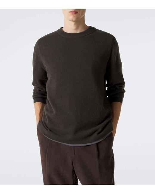 Lisa Yang Black Mason Cashmere Sweater for men