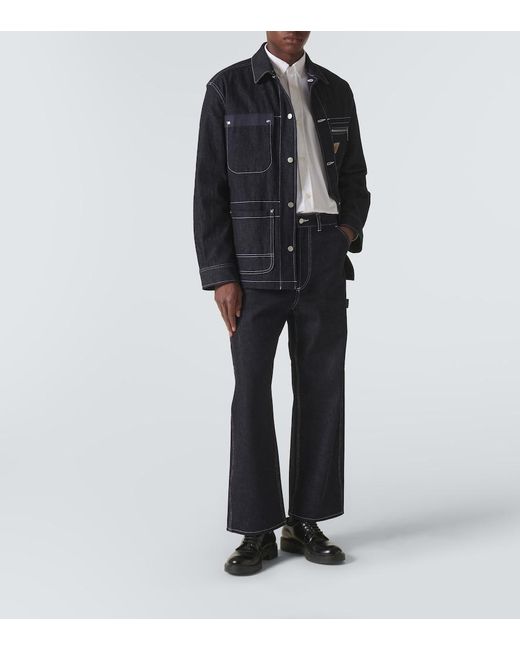 Junya Watanabe Blue X Carhartt Denim Jacket for men
