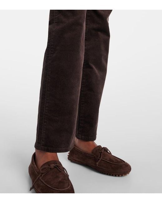 7 For All Mankind Black Calie Straight Mid-Rise Flared Jeans