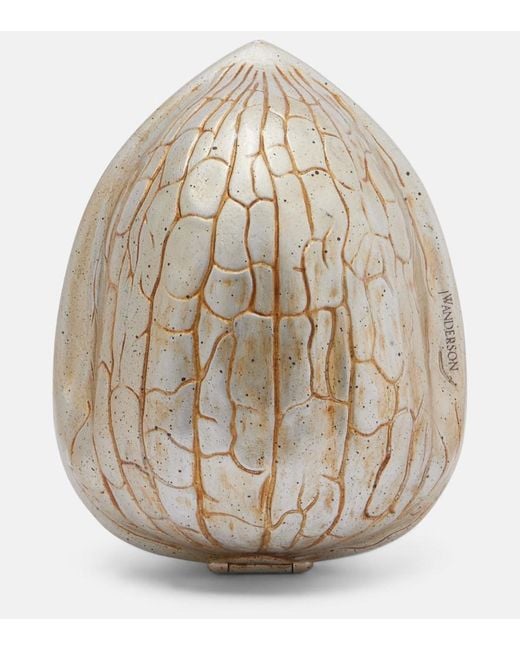 J.W. Anderson Natural Walnut Clutch