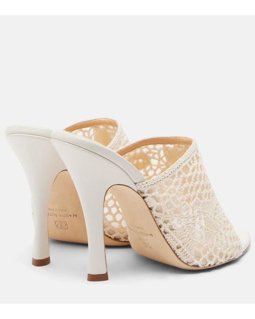 Magda Butrym Natural Crochet Mules