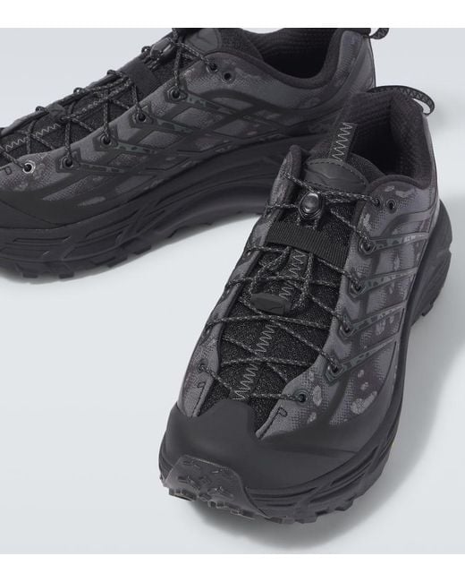Hoka One One Laufschuhe Mafate Three2 in Black für Herren