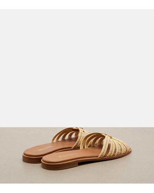 Prada Brown Pantoletten