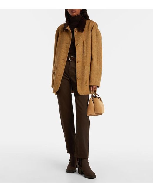 Tod's Brown Shearling-Lined Leather Chelsea Boots