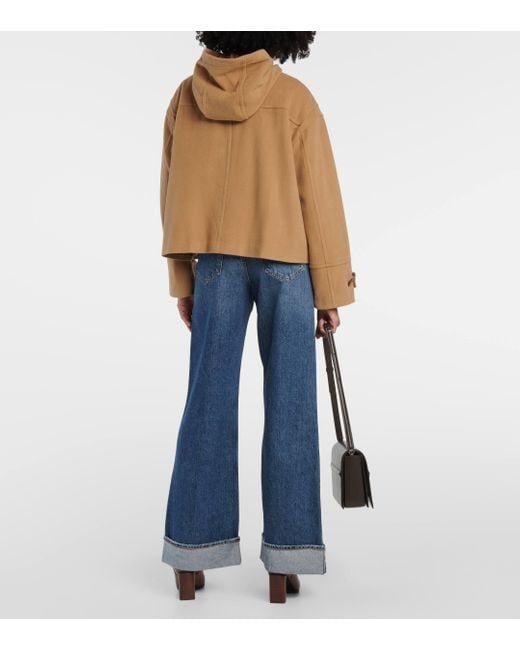 Veste en laine et cachemire melanges Polo Ralph Lauren en coloris Brown