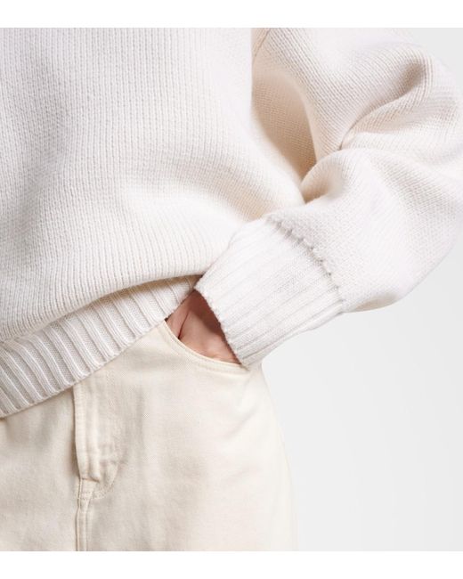 Rohe White Wool Sweater