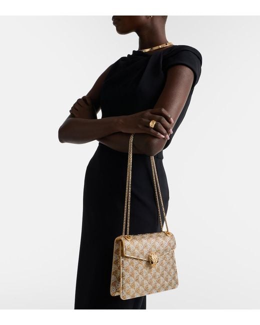 BVLGARI Natural Serpenti Forever Embellished Crossbody Bag