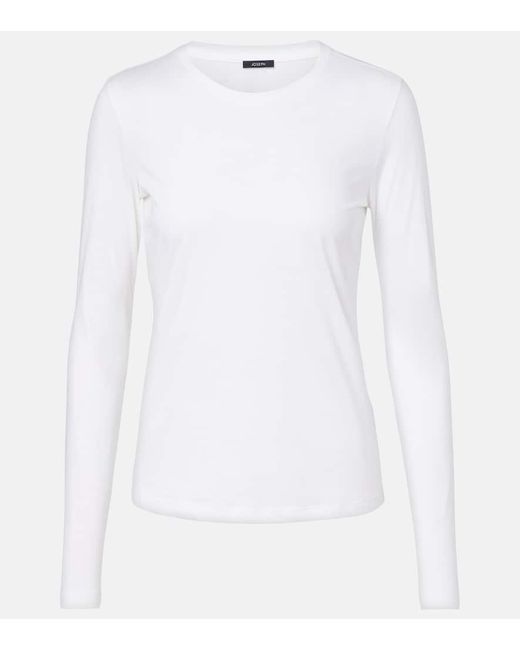 Joseph White Longsleeve Aus Jersey