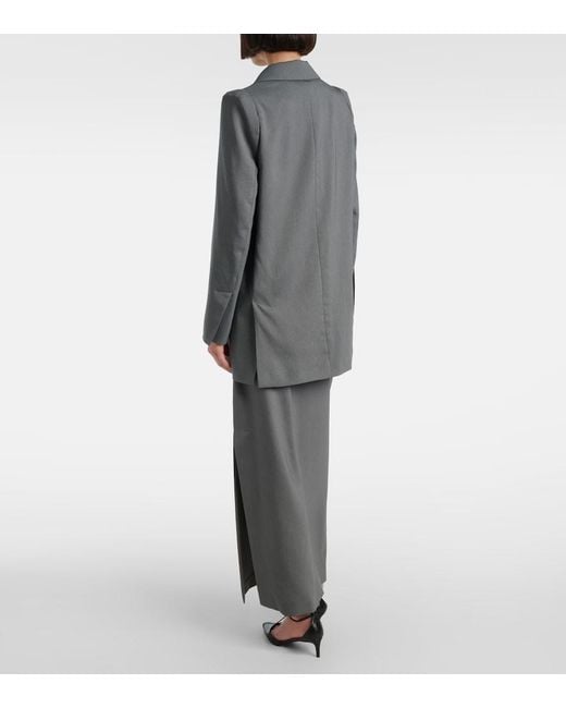 Blazer Ebridi di Max Mara in Gray