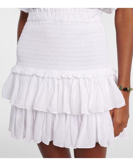 Isabel Marant White Naomi Miniskirt