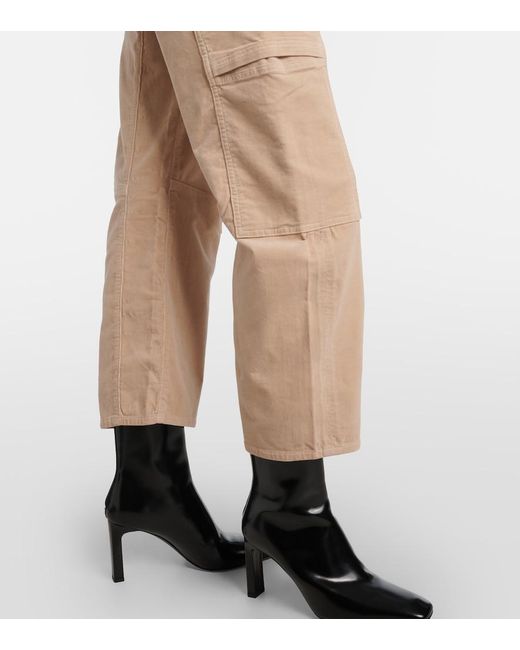 Citizens of Humanity Natural Marcelle Cotton Corduroy Cargo Pants