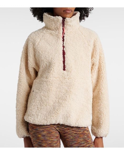 The Upside Natural Harlow Half-Zip Top