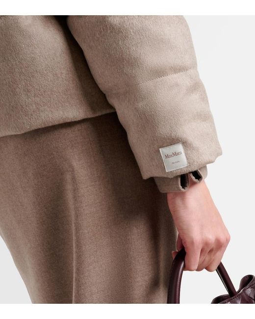 Max Mara Natural The Cube Destino Cashmere Down Jacket