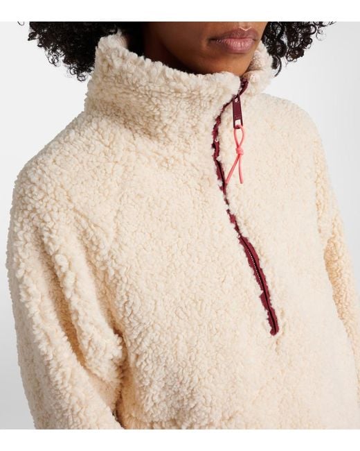 The Upside Natural Harlow Half-Zip Top