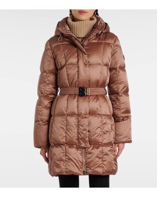 Bogner Brown Nicci Quilted Down Coat