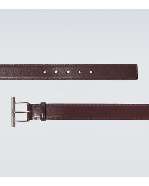 Alexander McQueen Guertel Aus Leder in Brown für Herren