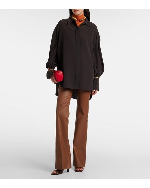 Joseph Black Camilia Satin Twill Shirt