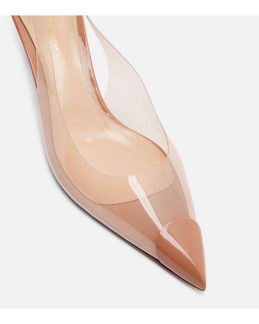 Gianvito Rossi Pink Diana 55 Slingback Pumps