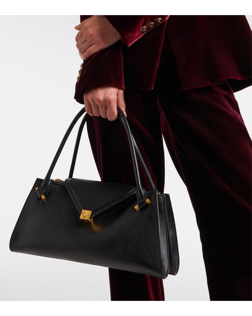 Borsa A Spalla Severine Medium di Versace in Black