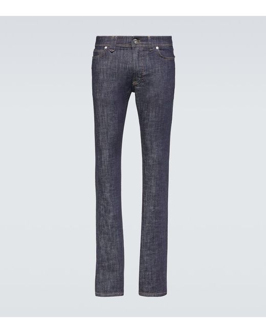 Brioni Blue Meribel Slim Jeans for men