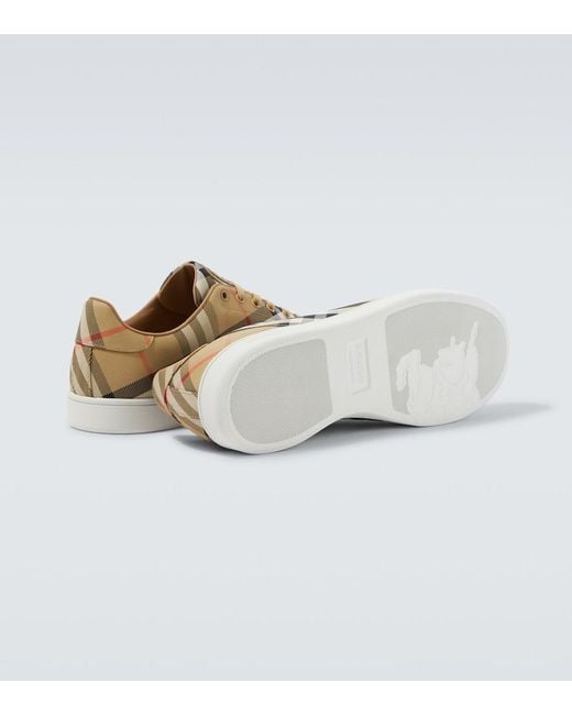 Burberry Brown Sneakers for men
