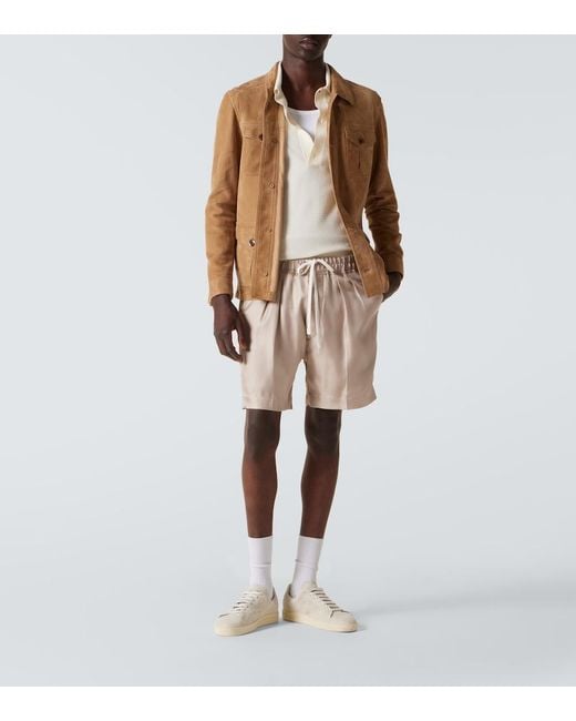 Polo di Tom Ford in Natural da Uomo