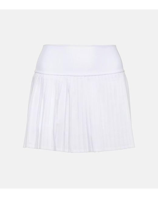 Alo Yoga White Grand Slam Tennis Skirt