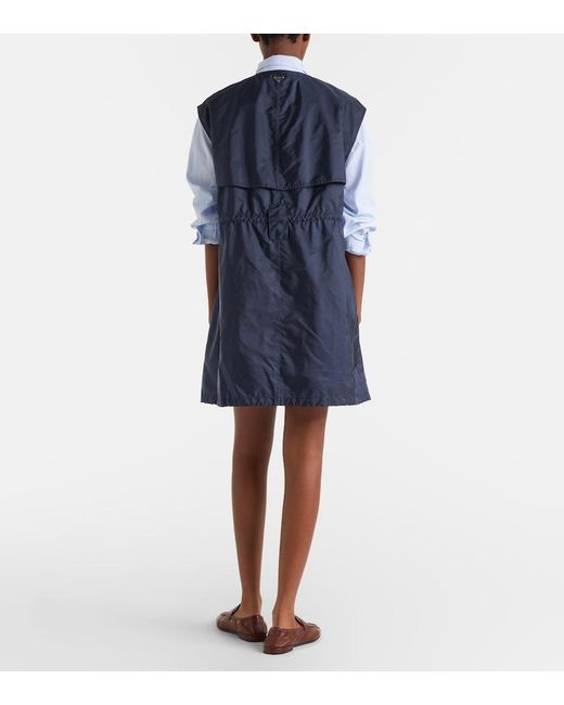 Miniabito di Prada in Blue