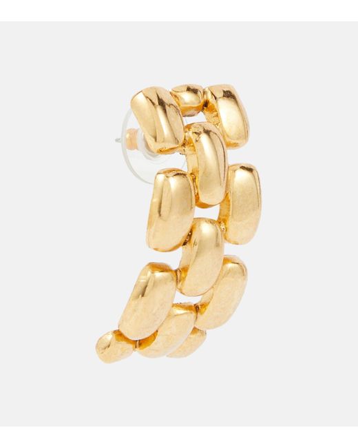 Jennifer Behr Metallic Nicci Gold-plated Earrings