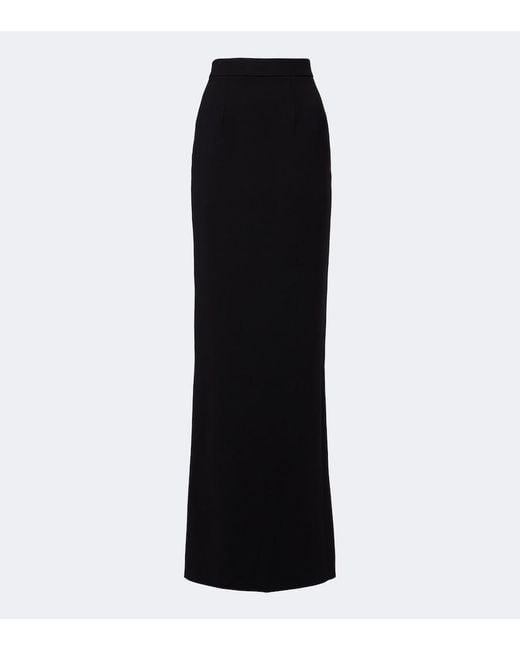 The New Arrivals Ilkyaz Ozel Black Zada Maxi Skirt