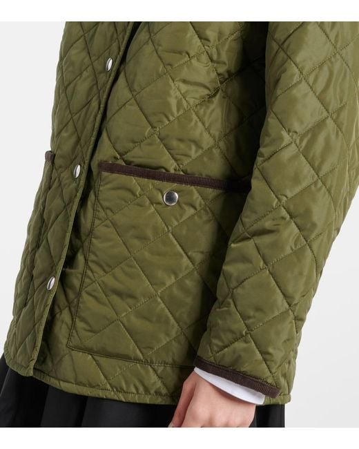 Prada Green Light Re-Nylon Quilted Jacket