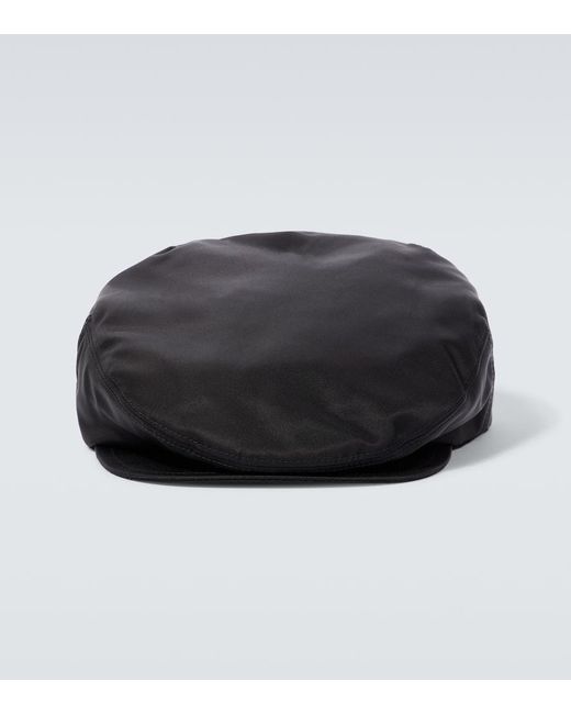 Cappello con logo di Prada in Black da Uomo