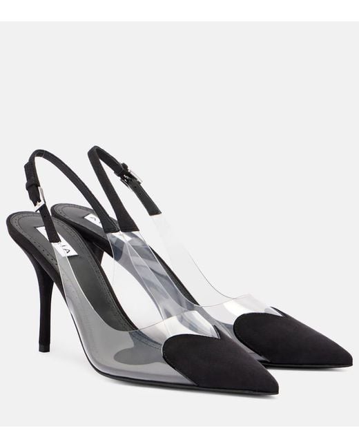 Pumps Slingback Cour 90 di Alaïa in Black