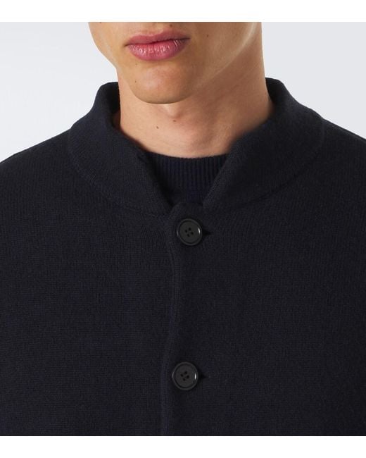 Lisa Yang Blue Leif Cashmere Jacket for men