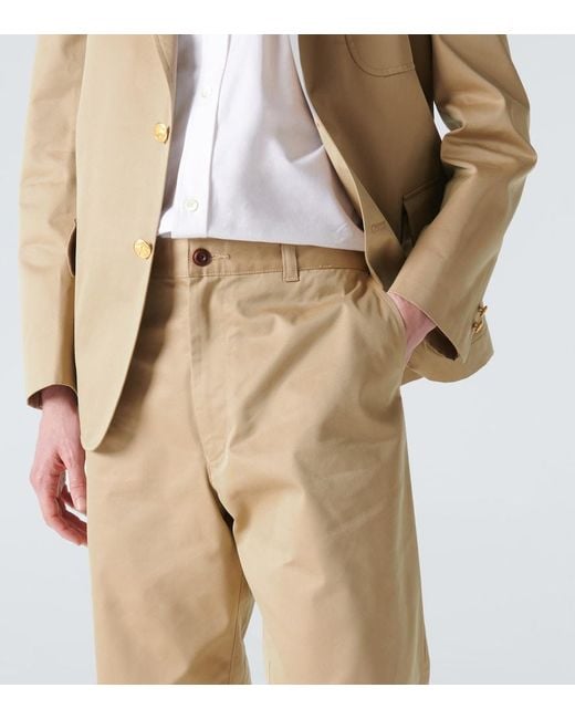 Junya Watanabe Natural X Brooks Brothers Gabardine Chinos for men