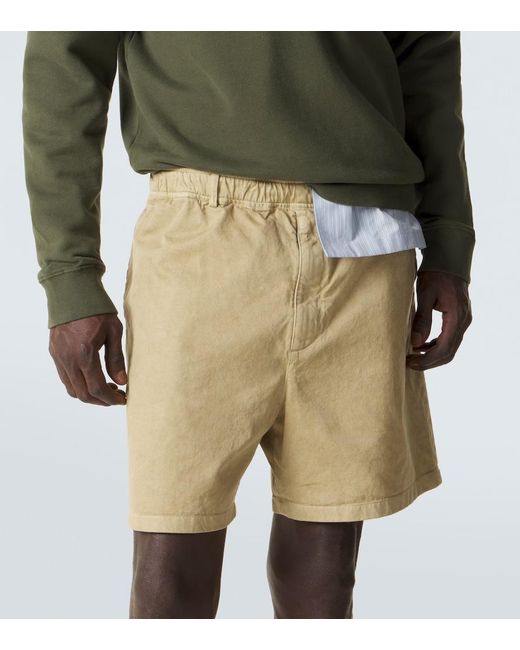 Auralee Natural Cotton Shorts for men