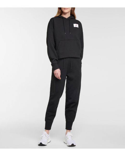 Jordan sudadera Flight de algodón Nike de Algodón de color Negro | Lyst